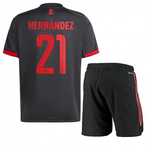 Bayern Munich Lucas Hernandez #21 kläder Barn 2022-23 Tredje Tröja Kortärmad (+ korta byxor)